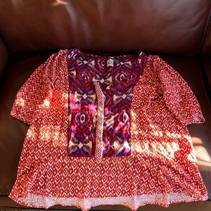 XL  multicolored shirt from Anthropologie